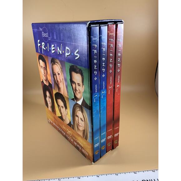 Friends - The Best of Friends Volumes 1-4: 20 Fan Favorites (DVD, 2001, 4-Discs) - Picture 4 of 11